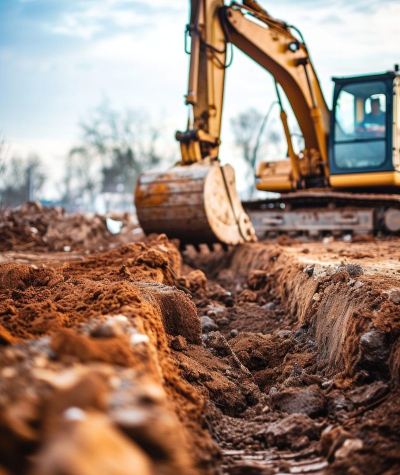 excavator in action digging land --ar 2:3 --v 6 Job ID: 17b49d35-12c5-483b-bd63-5779c857f8ca